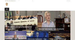 Desktop Screenshot of abraceesportes.com.br